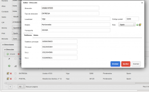 OpenXava Customerdb CbAddresses CollectionView