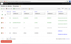 Learning Project OpenXava Customerdb CbEnterprise
