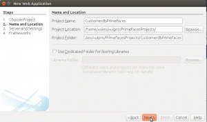 Netbeans - Nombramos el proyecto
