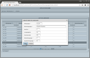 Primefaces CRUD CREATE SAVE guardamos los resultados