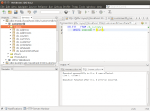 Mariadb (MySQL) cb_currency DELETE