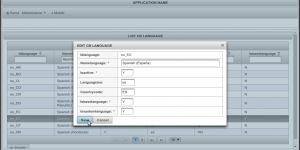 Primefaces CRUD example