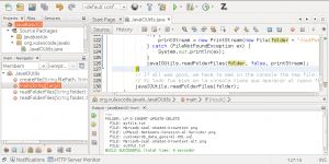 Java leer ficheros del directorio Java I/O