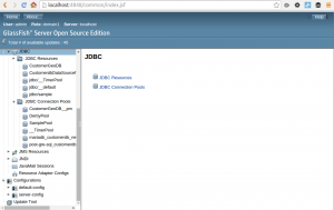 Primefaces Project - Glassfish Resources