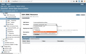Primefaces Project - Glassfish - Creando un nuevo JDBC Resource (DataSource)