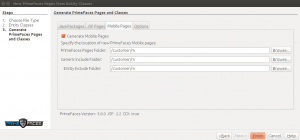 Primefaces Project - JSF Mobile Pages