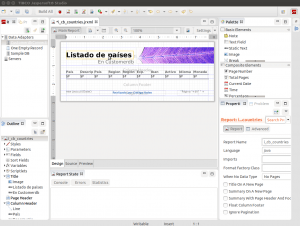 Jasper Reports - New Report - Diseño - FIN