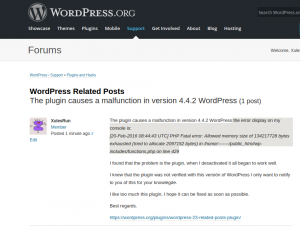 Código Xules - Crear entrada en el foro de WordPress
