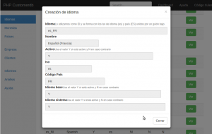 PHP CRUD Application - VER IDIOMA