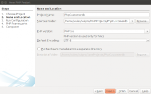 PHP Project - Damos nombre y ubicación al proyecto