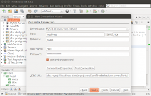 PHP Project - Defnimos la conexión a la base de datos en Netbeans