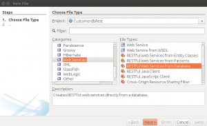 Servicios web RESTFul Java - Restful Web Services from Database