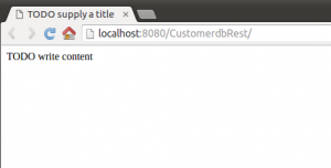 Servicios web RESTFul Java - Despliegue del proyecto