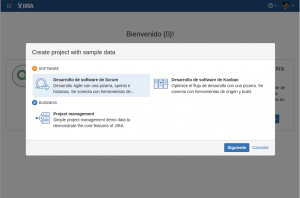 Jira - Proyecto - Creación a partir de otro proyecto Scrum