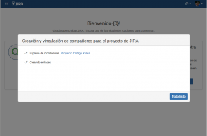 Jira - Proyecto - Creación de las vinculaciones del proyecto
