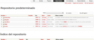 Trac - Repositorio (Hojear Fuentes)