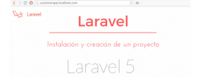 Laravel - Instalación y creación de un proyecto