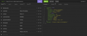 ADMIN APP - API - Creación de un cliente (store)