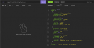 ADMIN APP - API - Listado de clientes (index)