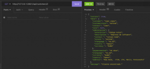 ADMIN APP - API - Consulta un cliente (show)