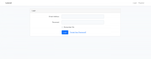 ORDERS APP - Página de login autogenerada