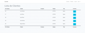 ORDERS APP - Listado de cliente